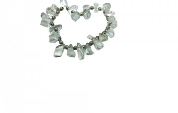 Togetherness Crystal Clear Handmade Bracelet