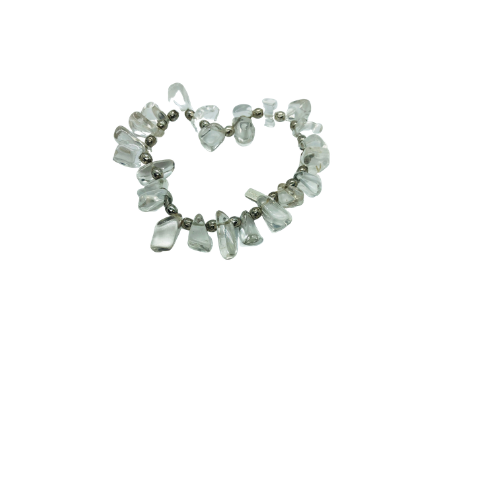 Togetherness Crystal Clear Handmade Bracelet